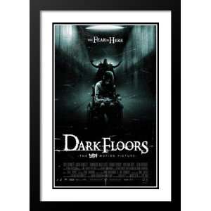  Dark Floors 20x26 Framed and Double Matted Movie Poster 