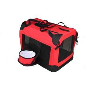 Red Deluxe 360 Crate w/Removable bowl   MD 