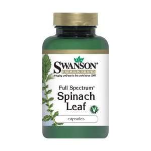  Full Spectrum Spinach Leaf 400 mg 90 Veg Caps by Swanson 
