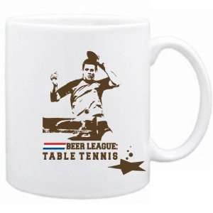  New  Beer League  Table Tennis   Drunks Tee  Mug 