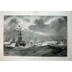   Emperor Russia France Czar Yachts War Ship Channel