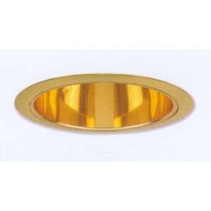  Specular Gold Reflector With Polished Brass Trim
