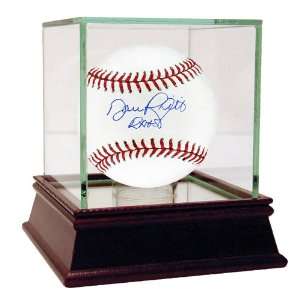  Autographed Dave Righetti Ball   with Rags Inscription 