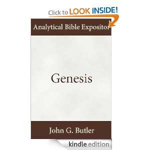 Genesis (Analytical Bible Expositor) John G. Butler  
