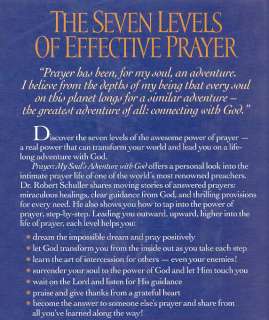 Schuller Biography Book Prayer Soul Adventure With God  