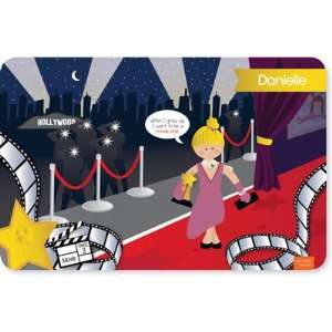 Spark & Spark Laminated Placemats   In The Spotlight (Blonde Girl 