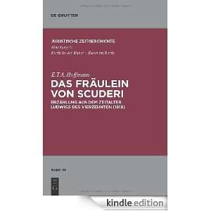 Das Fraeulein von Scuderi (Juristische Zeitgeschichte / Abteilung 6 
