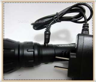 CREE ROMISEN RC 018 LED RECHARGEBLE FLASHLIGHT 800 LM + CAR & AC 