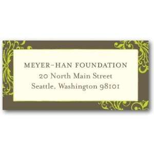  Business Holiday Address Labels   Prosperous Pattern By 