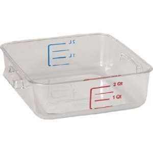  8 3/4 x 8 5/16 Square Space Saving Containers, 2 11/16in 