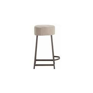  Rochefort Iron/Wood/Linen Bar stool by Arteriors Home 