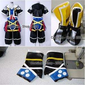 Kingdom Hearts II 2 SORA Cosplay Costume Custom made  