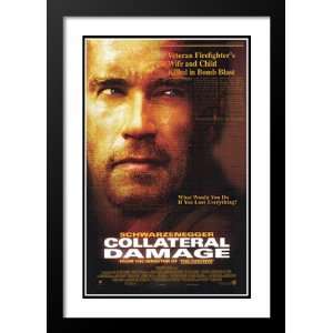  Collateral Damage 32x45 Framed and Double Matted Movie 