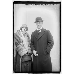  Prince A. Romanowski & wife