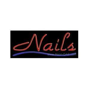  Nails Outdoor Neon Sign 13 x 32