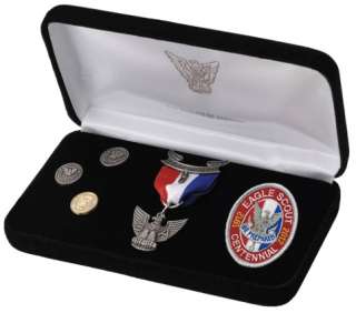 2012 Boy Cub Eagle Scout Rank Kit Patch Merit Badge Pin Medal Award 