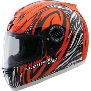    Scorpion EXO 700 Predator Helmet   X Large/Orange Automotive