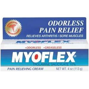  Myoflex Pain Relieving Cream, Odorless, 4 Ounces Health 