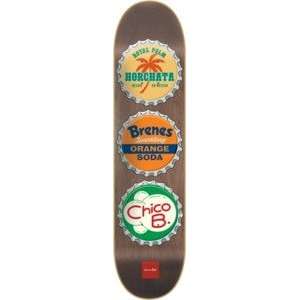  Chocolate Chico Brenes Bottle Caps Skateboard Deck   7.81 