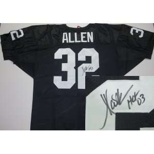 Marcus Allen Signed Jersey   with HOF 03 Inscription  