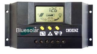 24A 600W Solar Panel Power Controller Regulator 12V/24V  