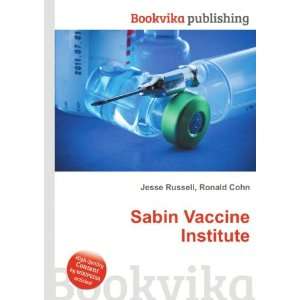  Sabin Vaccine Institute Ronald Cohn Jesse Russell Books