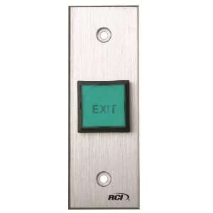  Rutherford 975N LED Narrow Illuminated Exit Button