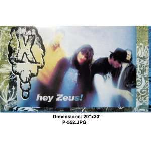  X HEY ZEUS 20x30 Poster 