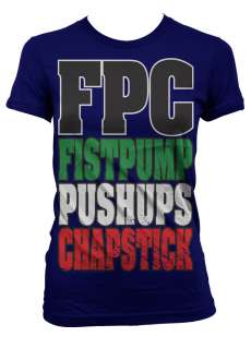 FPC Fist Pump Pushups Chapstick Jersey Shore Italy Snooki Jwoww 