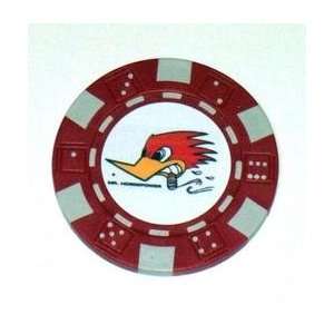 Clay Smith Cams Woodpecker Las Vegas Casino Poker Chip 