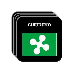  Italy Region, Lombardy   CHIUDUNO Set of 4 Mini Mousepad 