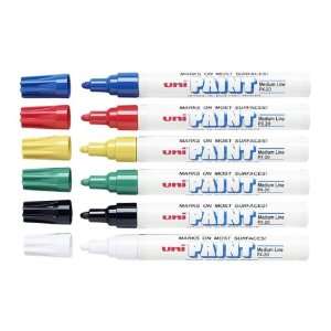  Sanford Acid Free Oil Base Markers,White Ink, Blue Ink 