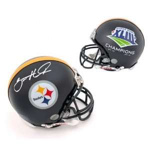 Santonio Holmes Pittsburgh Steelers Autographed Full Size 