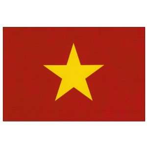  Vietnam Flag Decal