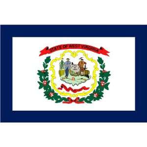 West Virginia 3x 5 Solar Max Nylon State Flag 