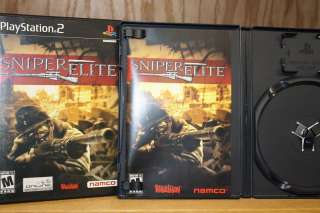 Sniper Elite Playstation 2 replacement case  
