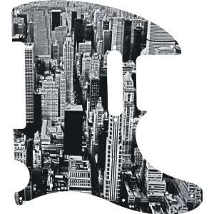  City Blocks Graphical Tele Standard 8 Hole Pickguard 
