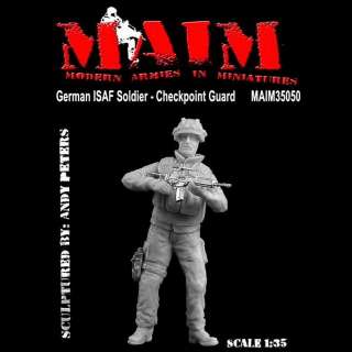 MAIM 135 German ISAF Soldier   Checkpoint Guard 35050  