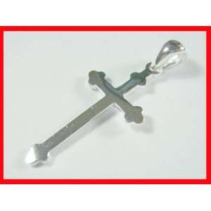  Solid Sterling Silver Christian Cross 