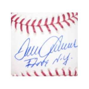  Tom Seaver Autographed MLB Baseball with I LOVE NY 