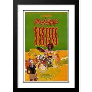 Rockers 32x45 Framed and Double Matted Movie Poster   Style A   1980