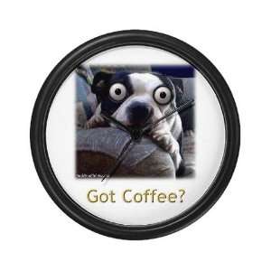  Got Coffee? alt Dog Wall Clock by 