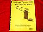 SMITH & WESSON 5906 Pistol Takedown Guide   Brand New