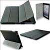 Magnetic Smart Cover with Back Case For iPad 2 SmartCover Black  