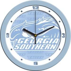  Georgia Southern Eagles NCAA Wall Clock (Blue) Sports 