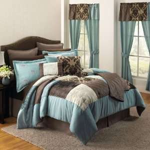  BrylaneHome 20 Pc. Brittany Embellished Comforter Set With 