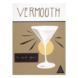   Vermouth Giclee Poster Print by Sharyn Sowell, 30x40