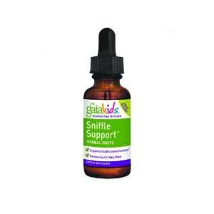  Gaia Herbs Sniffle Support Herbal Drops 4 oz Health 