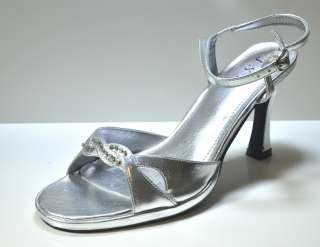  High Heel Slingback Womens Evening Dress Shoes #9045 (Retail $88