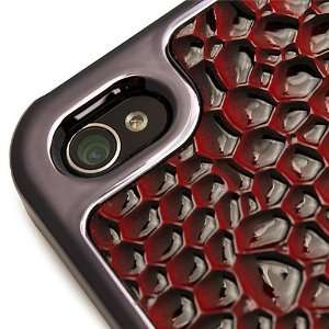  Apple iphone 4S Accessories Kit Vangoddy RED Snake Skin 